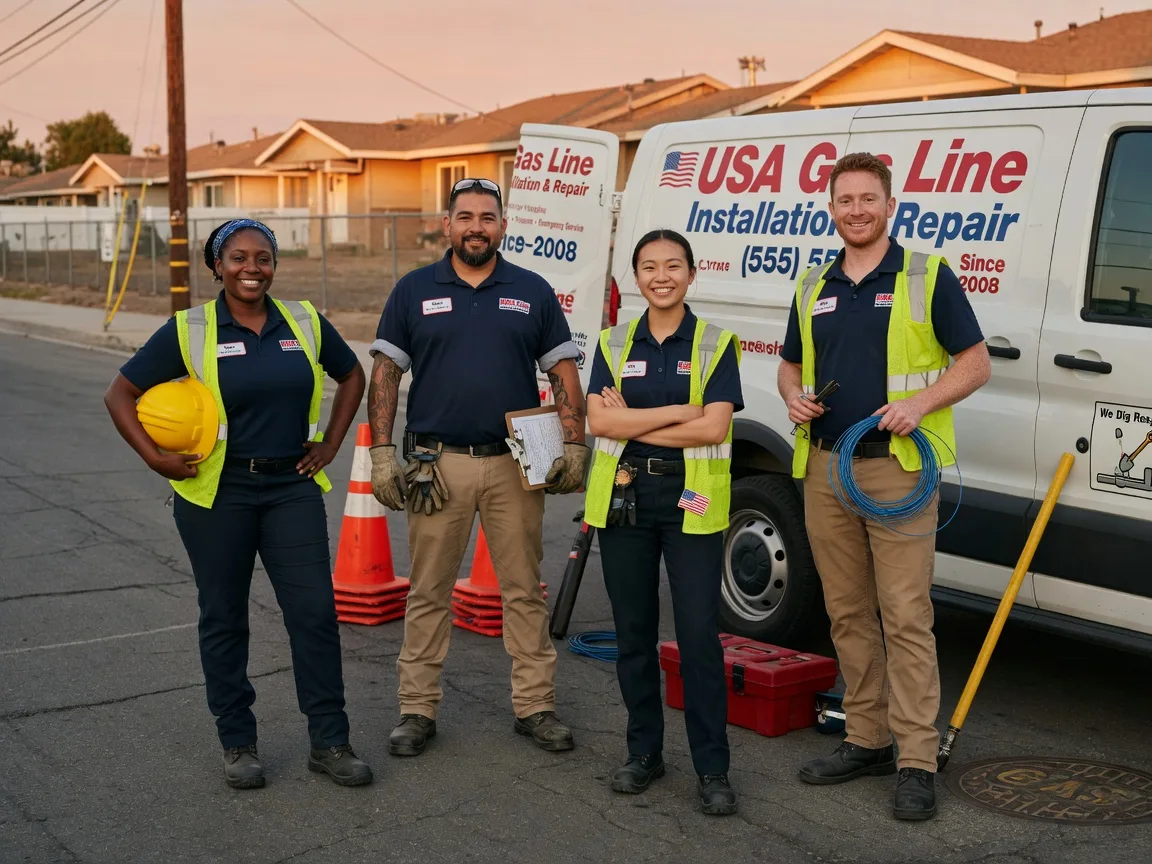 Gas Line Installation company in Claflin, KS